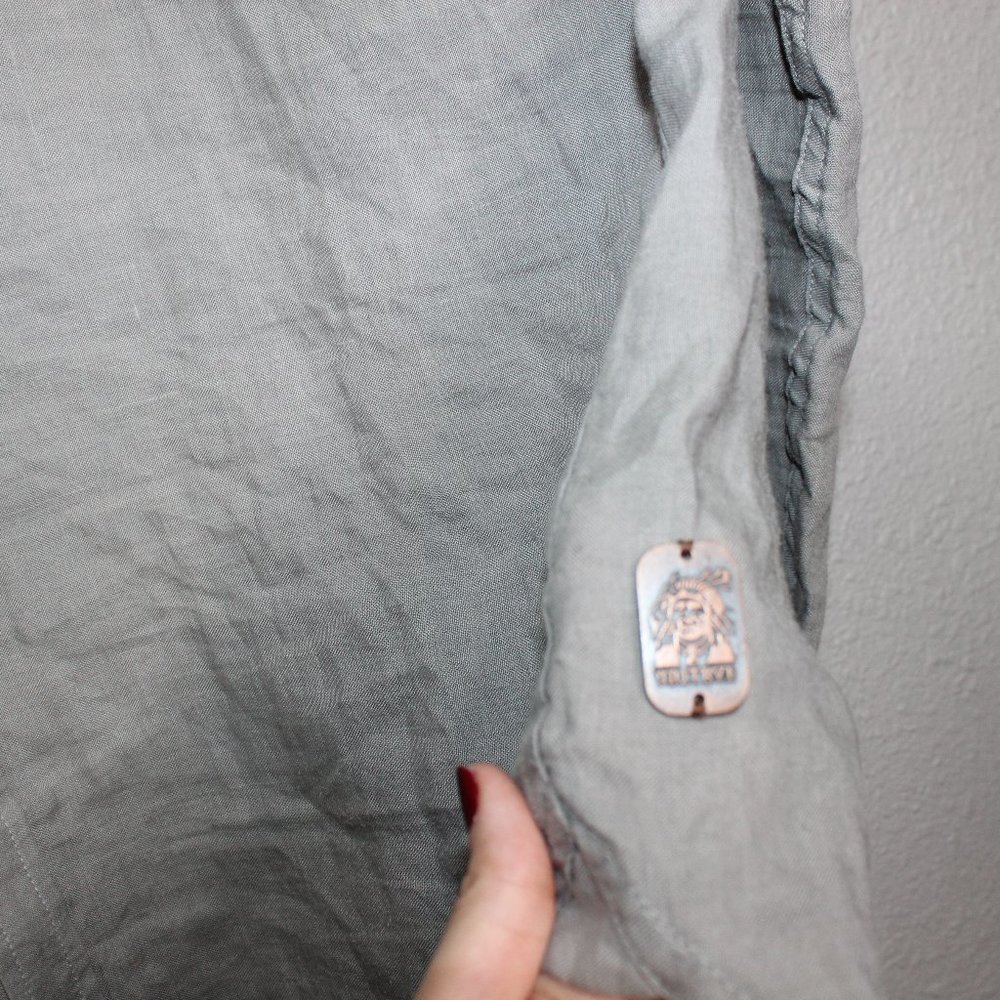 Unity In The Community Linen Aztec Embroidered Sn… - image 2